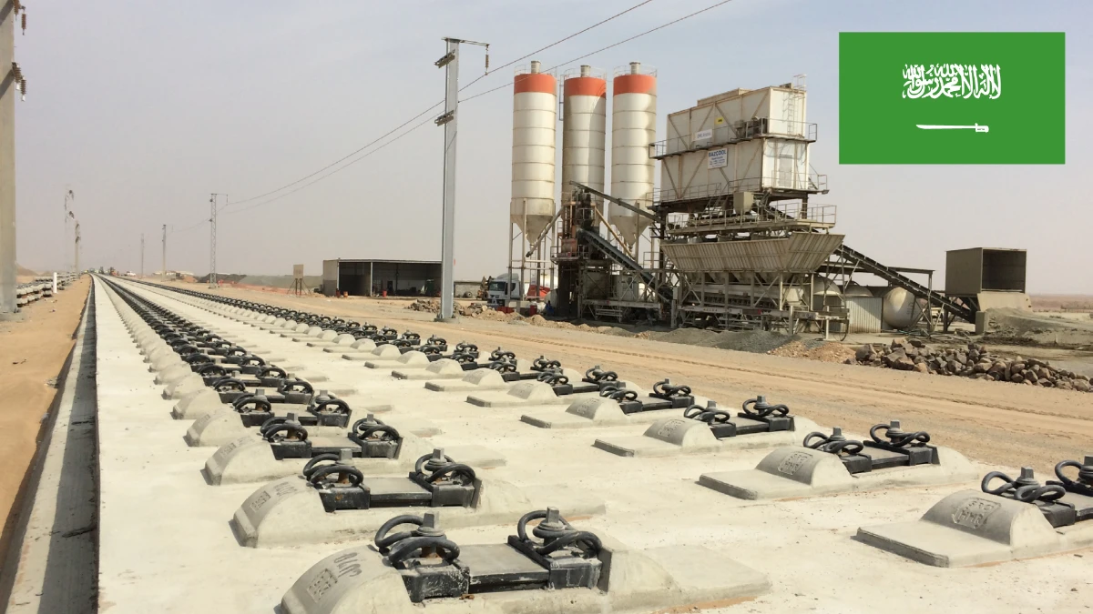 MOBISPA 100, HARAMAIN Railway Project, ABNI Group, Saudi Arabia, 3rd plant